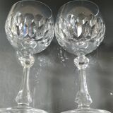 Lot 6. Boule glasses/Allegro model/Christinenhütte-Zwiesel. Tortoiseshell decoration