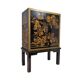 Cabinet “Crisantemos”, laca urushi-e, Showa period, s. XX – Japan