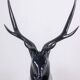 François Pompon. Deer, life-size bronze sculpture. 2006 edition