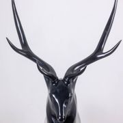 François Pompon. Deer, life-size bronze sculpture. 2006 edition