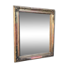 Miroir doré à la feuille d'or 79 x 53 cm