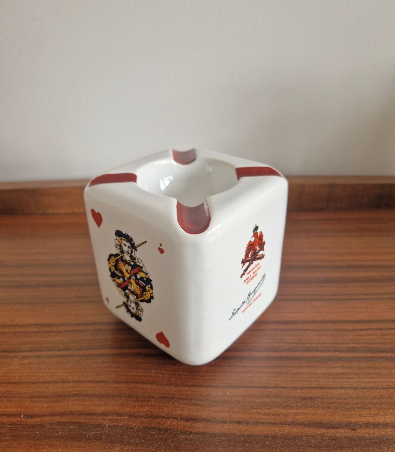 Cognac Napoléon advertising ashtray