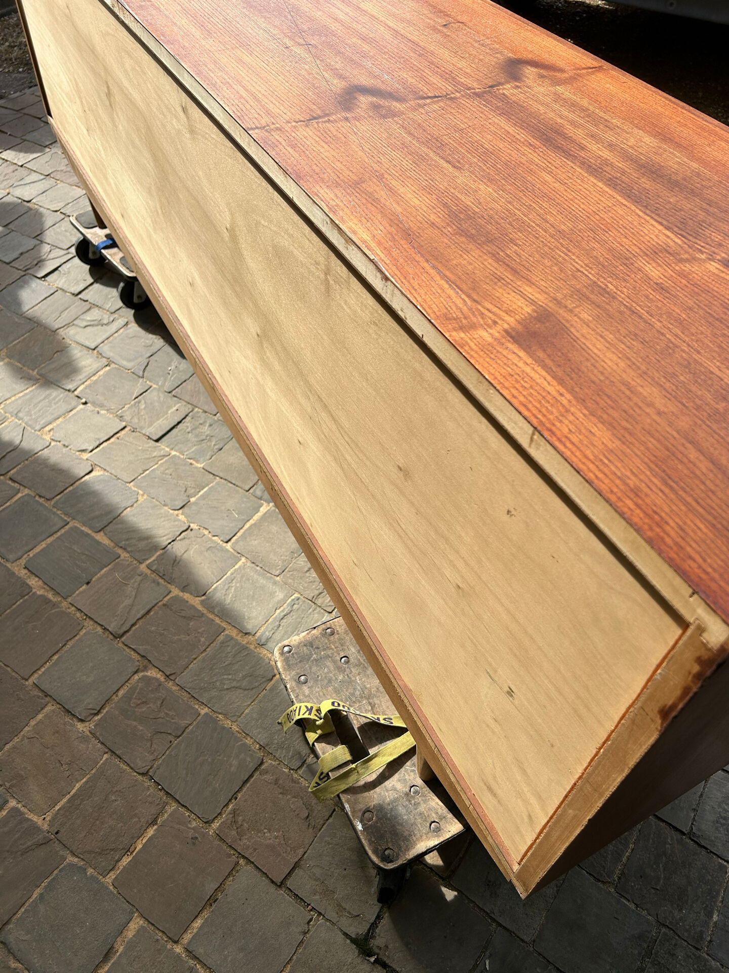 Large vintage Scandinavian sideboard from the 1970s.
