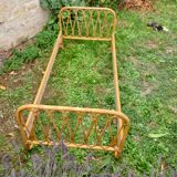 Rattan children's bed