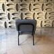 Vintage armchair from the 70s with angora fabric