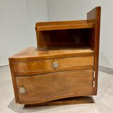 2 art deco bedside tables