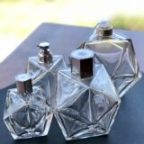 Ensemble de 4 flacons de parfum vintage