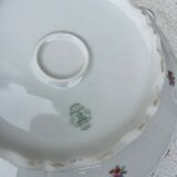 Clay porcelain soup bowl
