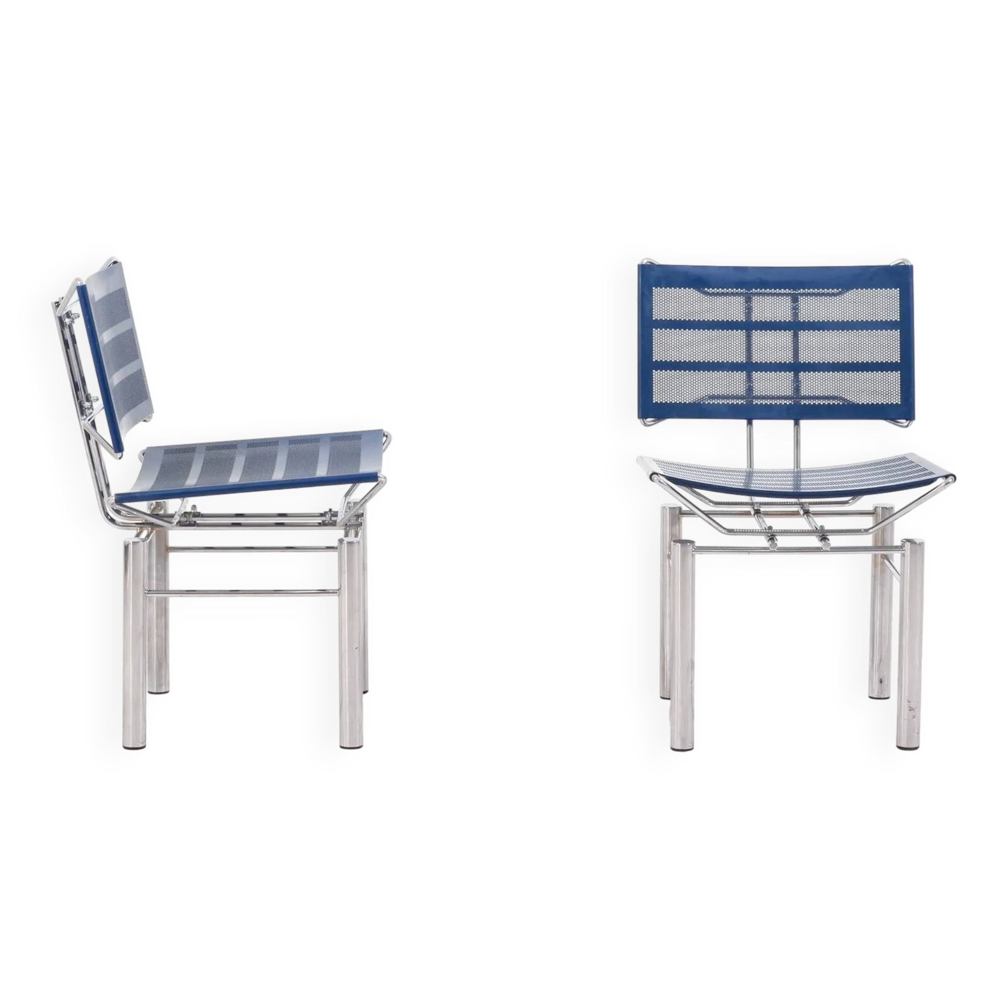 Set of 2 postmodern '8600' chairs by Hans Ulrich Bitsch for Kusch & Co.