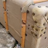 Old suitcase travel trunk early 1900s