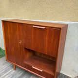 Vintage 1970s Scandinavian bar cabinet
