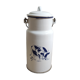 Pot à lait vintage en tôle émaillée