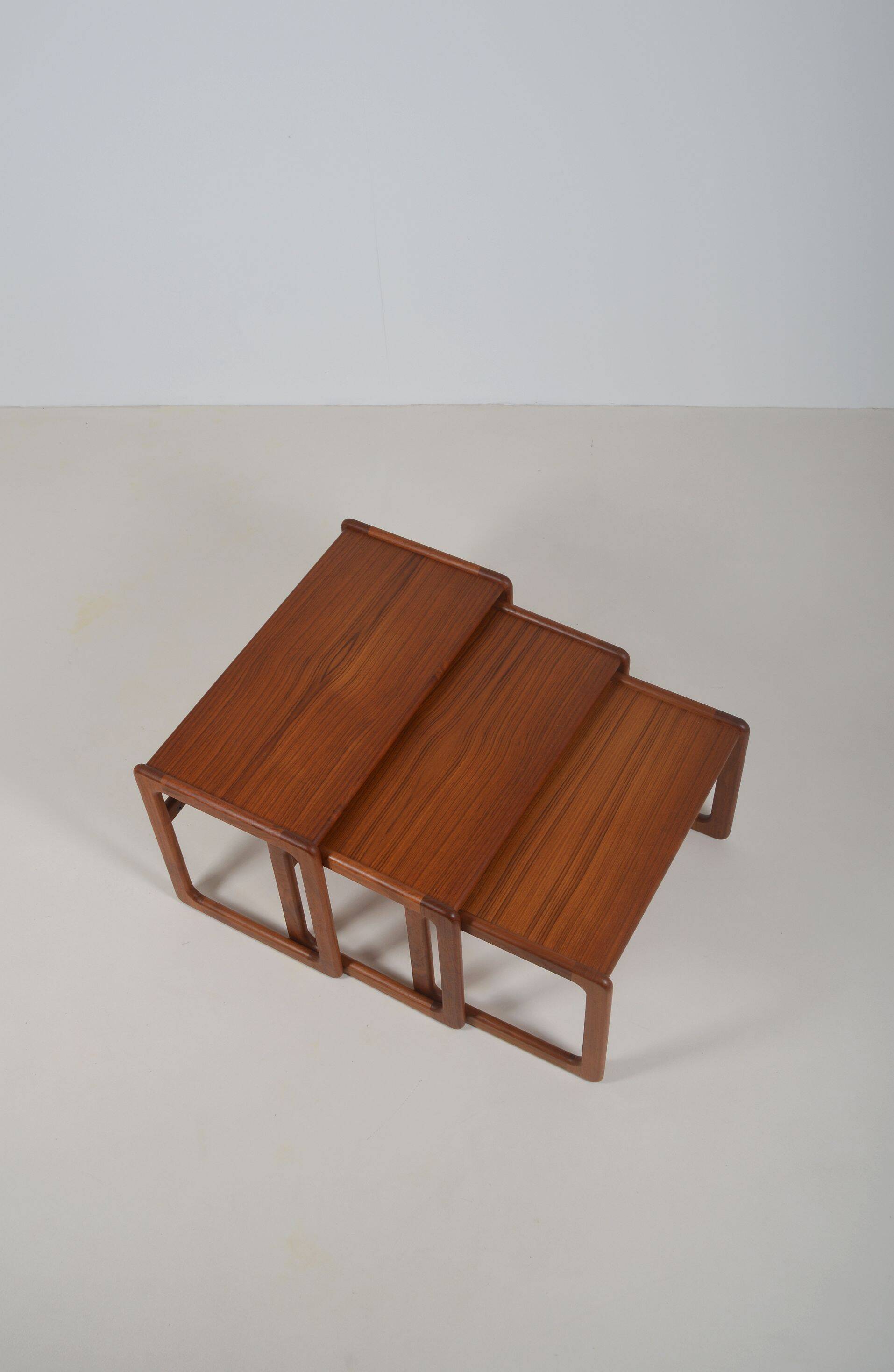 Set of Danish nesting tables in teak, 1960s