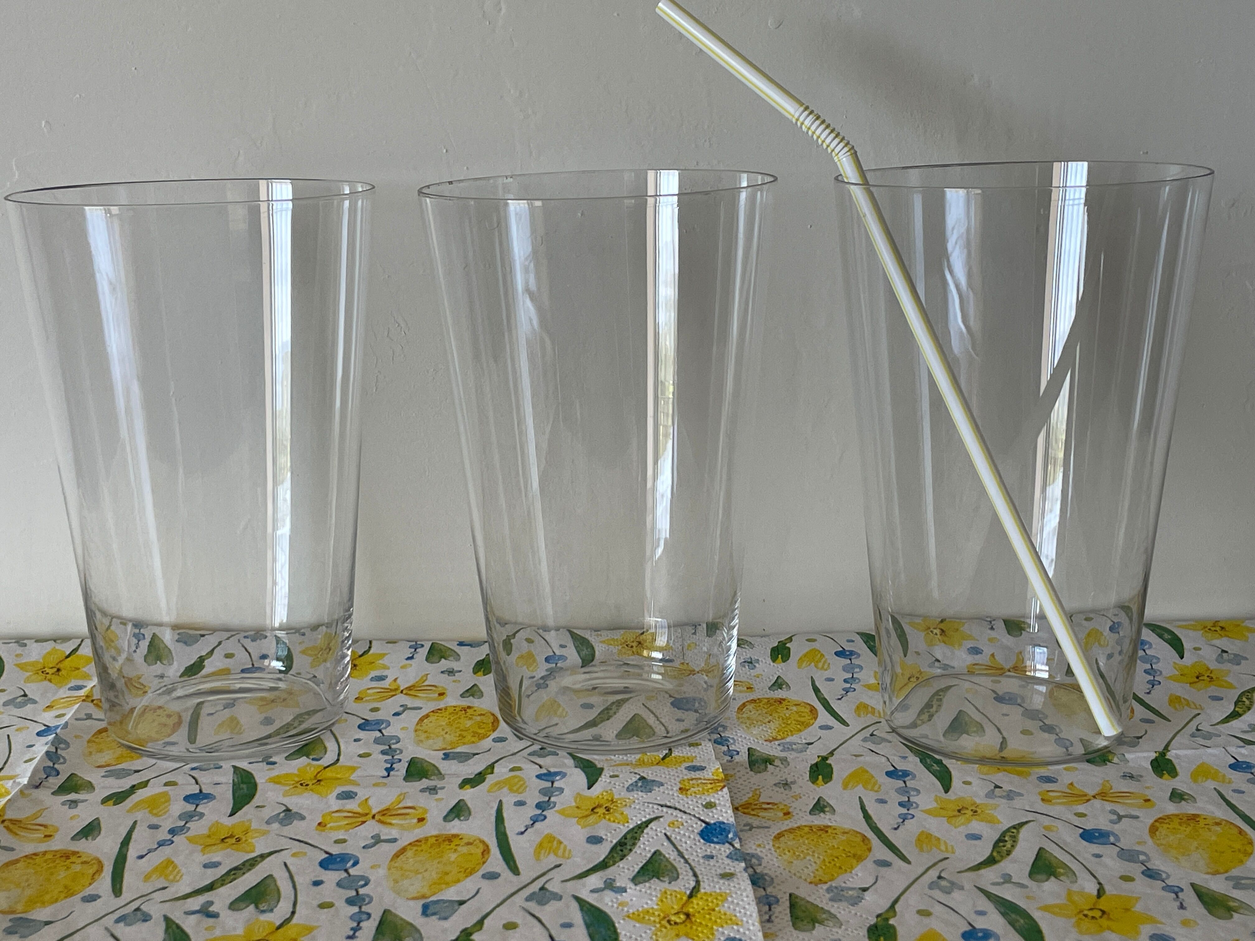 Old orangeade glasses, Baccarat crystal