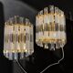 Pair of Venini wall lights 1980