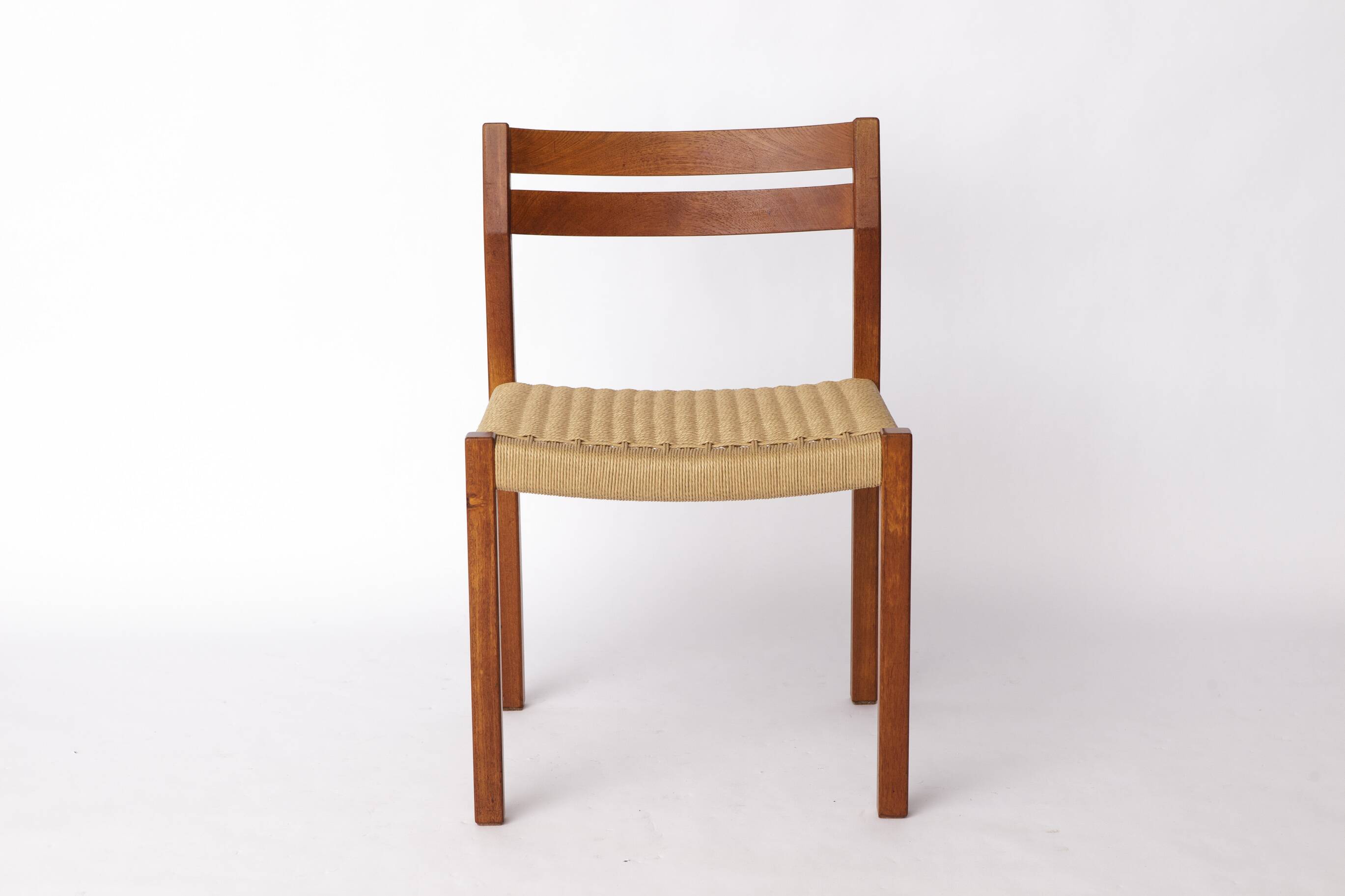 1 of 4 Niels O. Møller Model 404 Teak Dining Chair – Danish Mid-Century