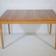 Table à manger du milieu du siècle, années 1960, noyer