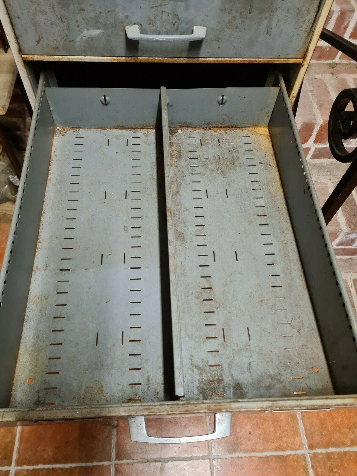 Industrial iron storage furniture