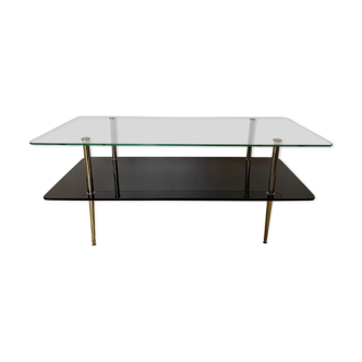 Glass coffee table 50s/60s