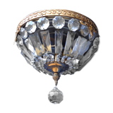 Round ceiling with tassels