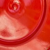 Large Apple Metal Orange Ice Bucket