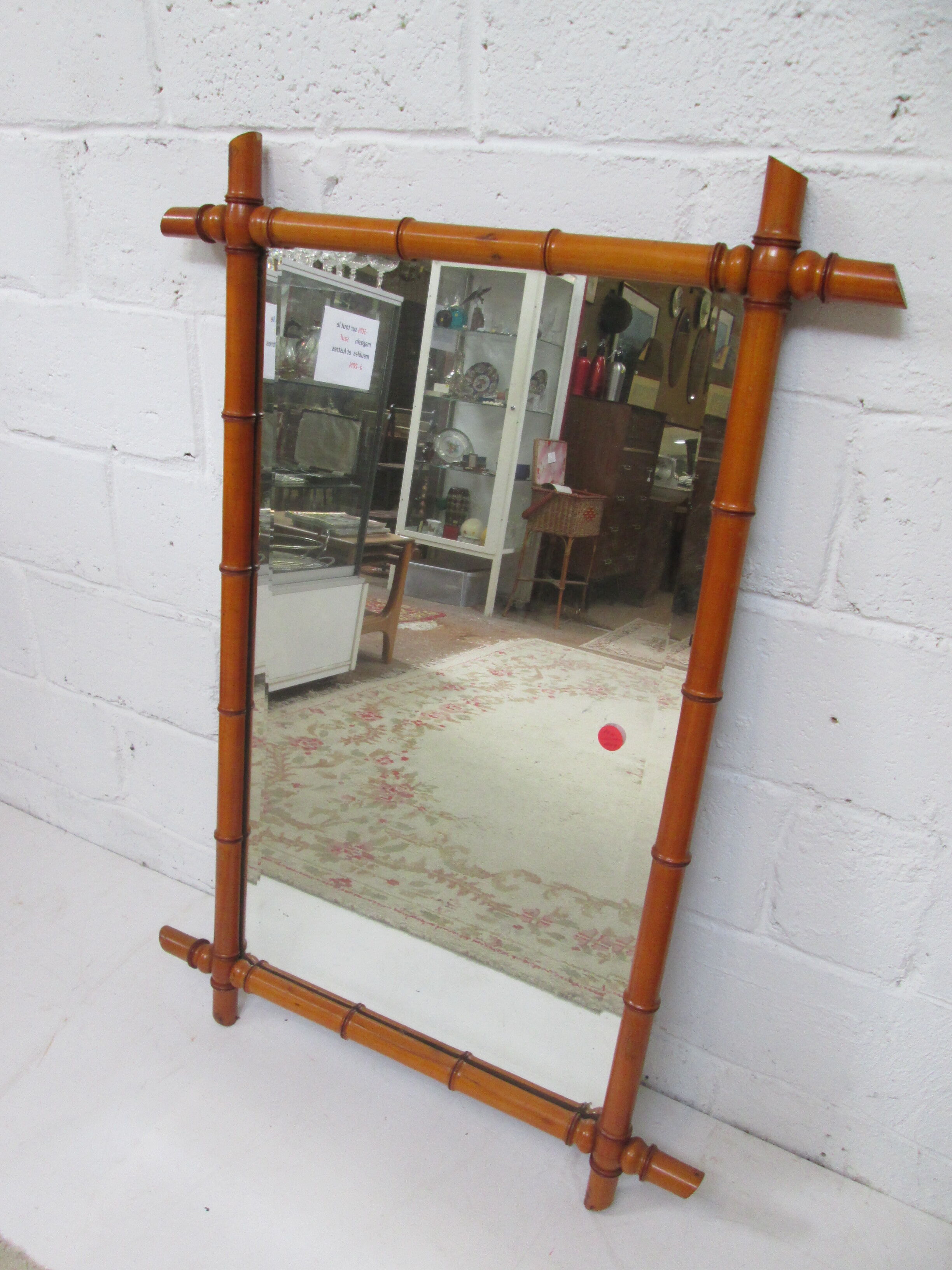 Bamboo mirror