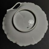 Hollow dish limoges porcelain france flowers xxth