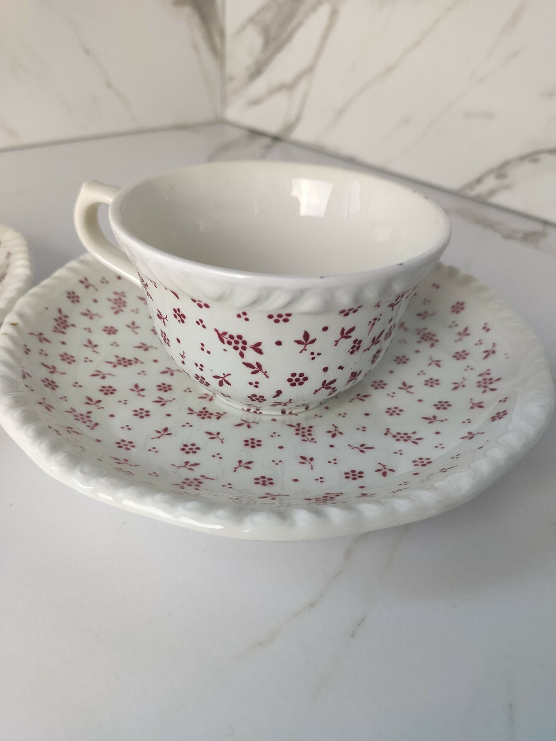 2 ceramic tea cups Adams England