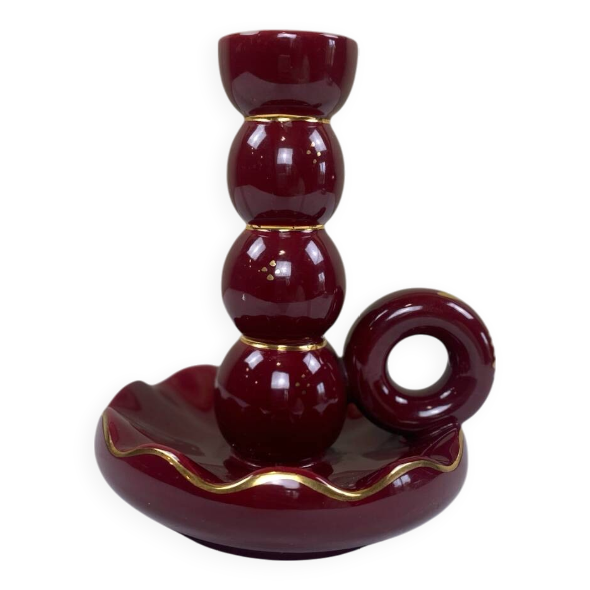 Ceramic candle holder