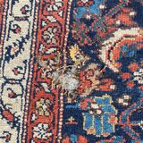 Tapis ancien persan kurde fait main 135x276 cm