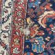 Handmade old Kurdish Persian carpet 135x276 cm