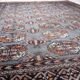 Tapis vintage ouzbek Bukhara fait main en laine – 127 x 190 cm – 1960s