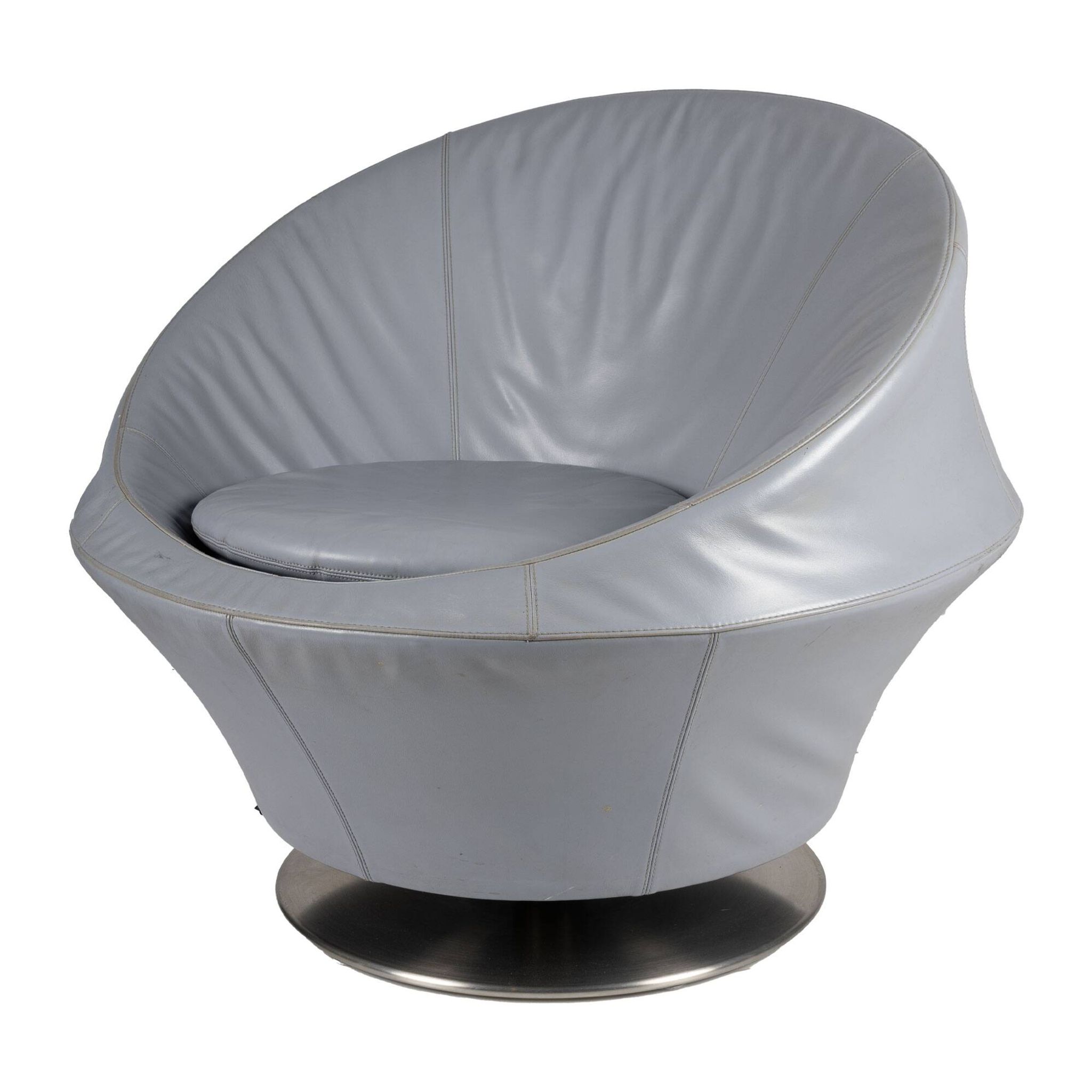 Grey Leather Leolux Ophelia