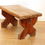 Mini wooden stool/footrest