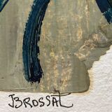 Table "The cyclist" HSP cycling sport by J.M. Brossat