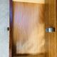 Rosewood and glass chest of drawers, 1960s, Scandinavian storage furniture.