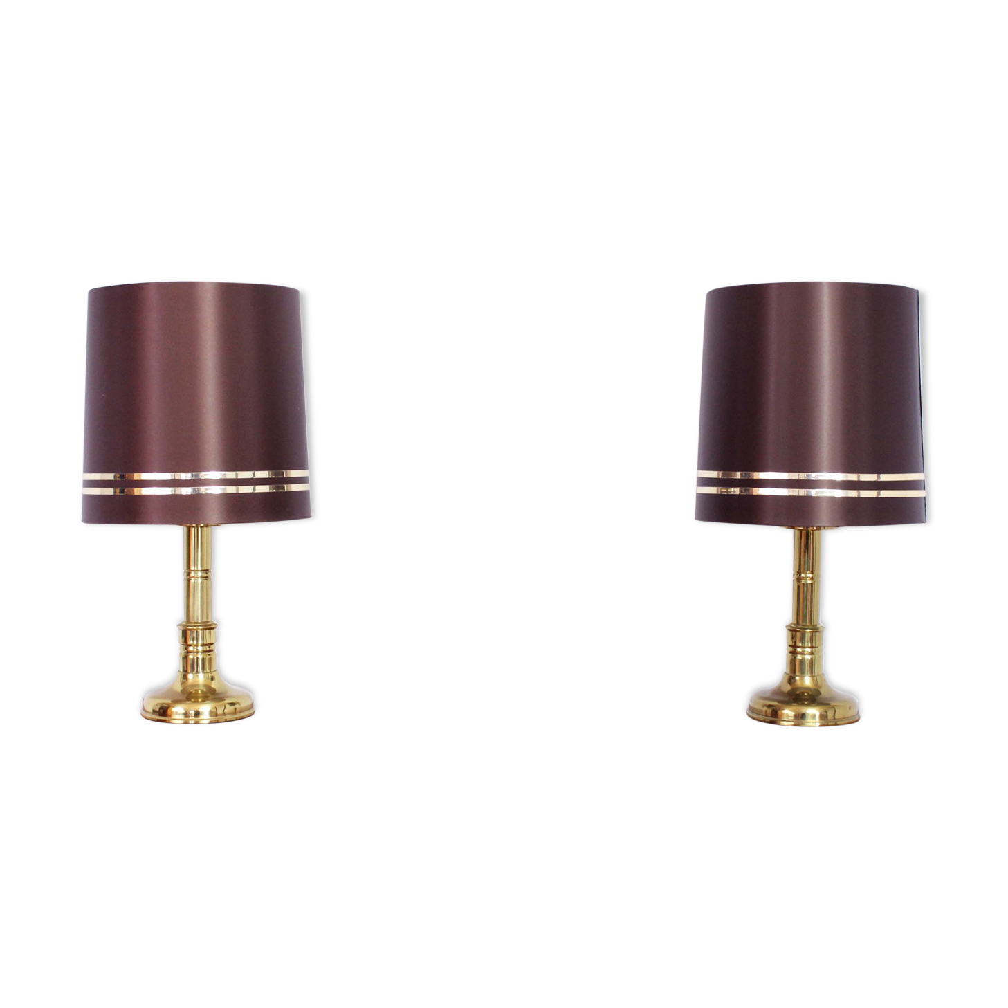 Pair of lamp Wortmann and Filz years 50/60