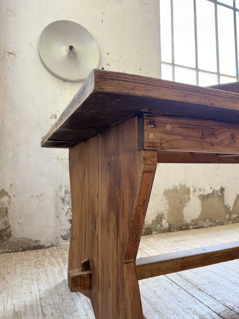 2.5m5 XL pine farmhouse table