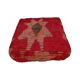 Handmade Berber pouf in wool 60 X 60 X 20 CM