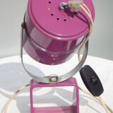 Floor lamp violet metal to ask space age 70 years