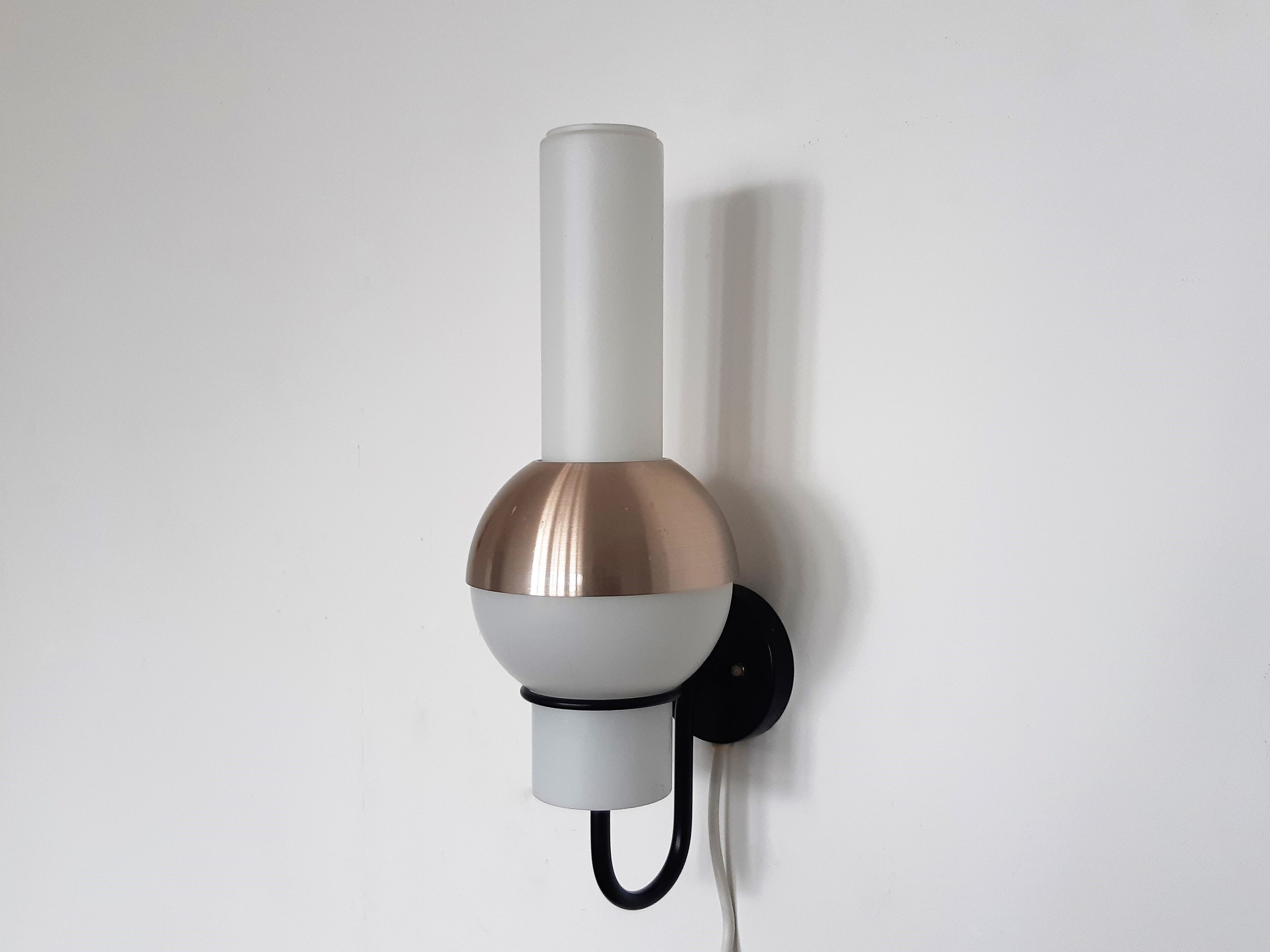 Mid-century Lucifero or Quinquet sconce from Raak Amsterdam, 1960s