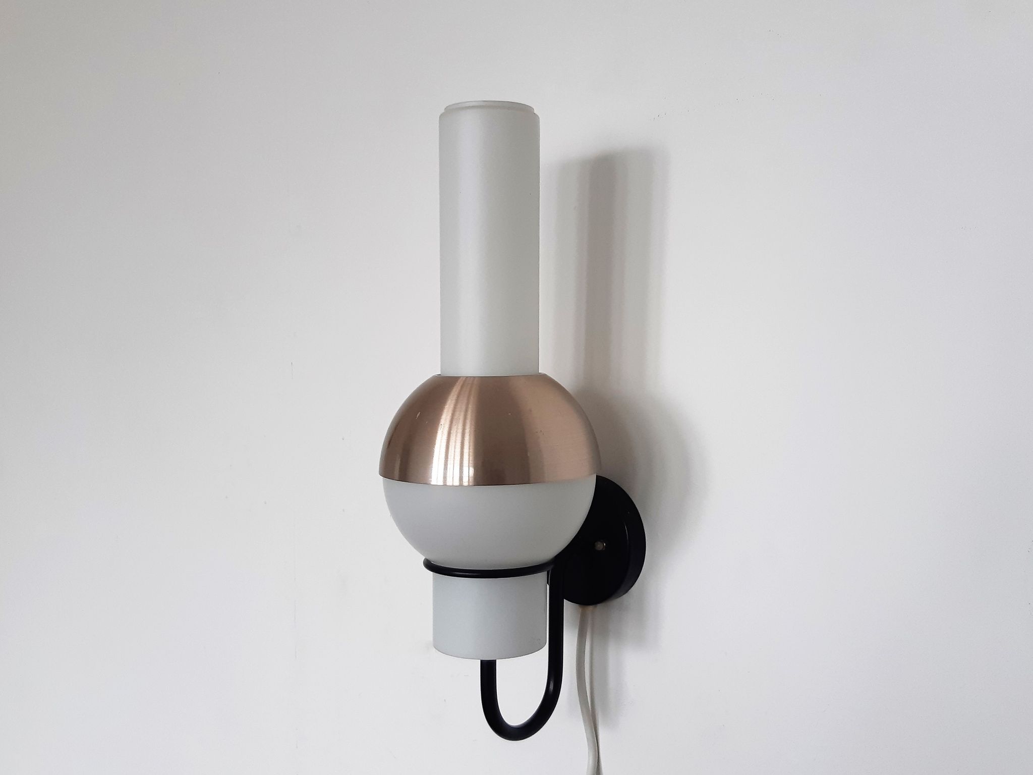 Mid-century Lucifero or Quinquet sconce from Raak Amsterdam, 1960s