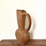 Wooden cove vase, 1960s