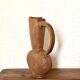 Vase à anse en bois, années 60