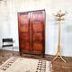 Parisian wardrobe - cloakroom - wardrobe - hosiery - oak - 1950 vintage retro