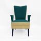Custom Made Mid Century Italian Armchairs Vintage Retro