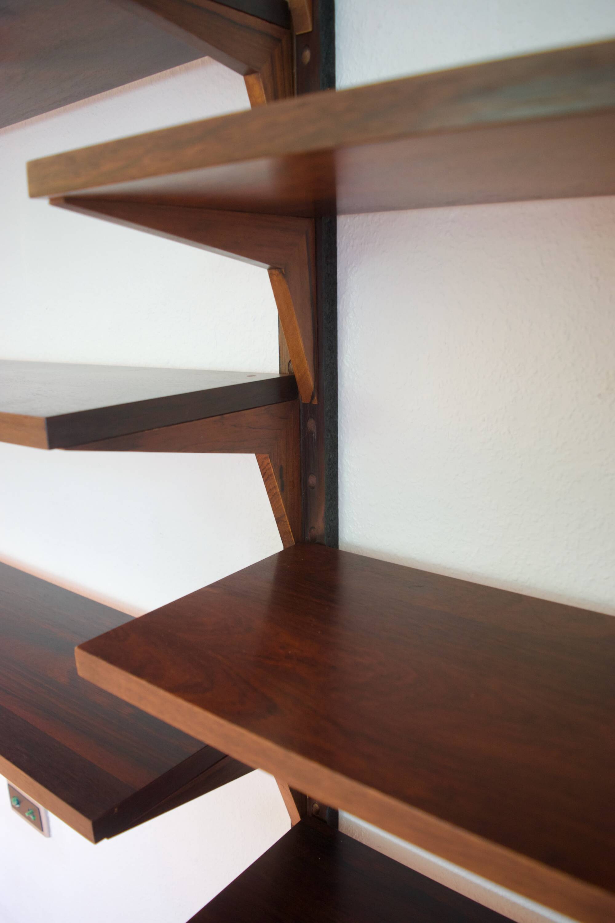 Vintage Rosewood Shelves By Poul Cadovius, 1969