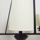 Wrought iron chandelier 1950-60