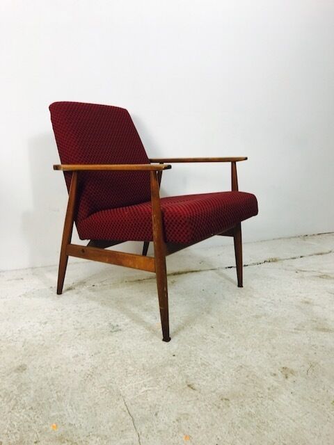 Armchair "Lisek" type 300-190 by H. Lis 1970s