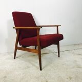Armchair "Lisek" type 300-190 by H. Lis 1970s